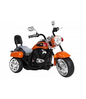 Moto Eléctrica Infantil Harley Little 12v, Color Naranja - LE5711